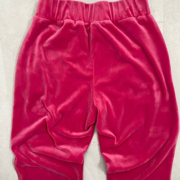 Vintage JUICY COUTURE Hot Pink Velour Joggers Track Pants XS - Picture 6 of 9